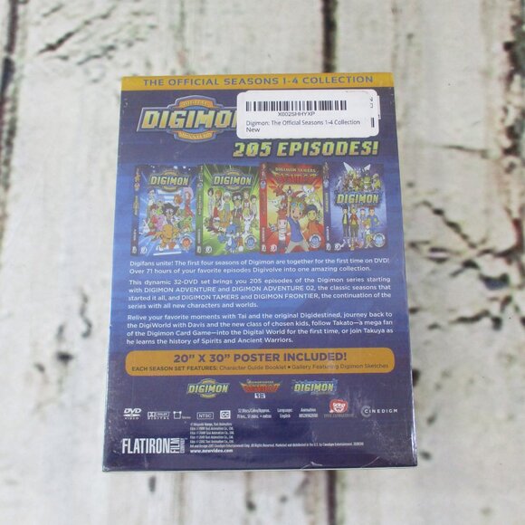 Digimon Digital Monsters: The Official Seasons 1-4 DVD Collection - Picture 4 of 5